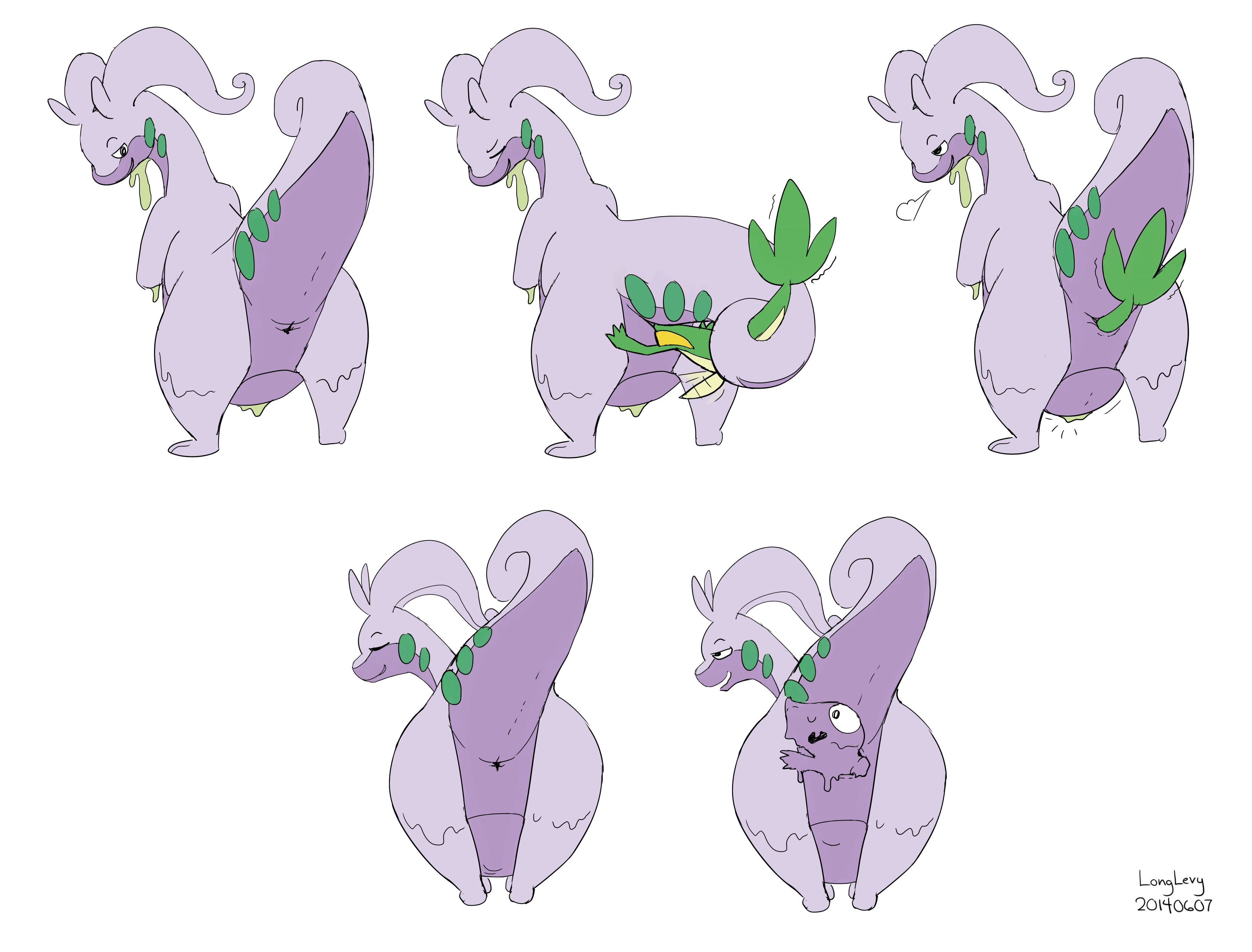 Goodra AV - Hungry Critters.